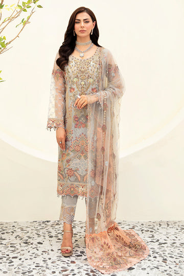 Ramsha M-909 Minhal Luxury Collection Vol-09 Online Shopping